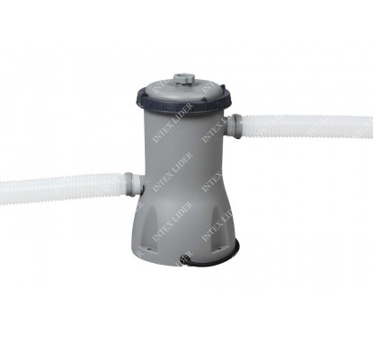 Bestway 56950 Бассейн каркасный Steel Pro MAX, 427 x 107 см, фильтр-насос, лестница, тент
